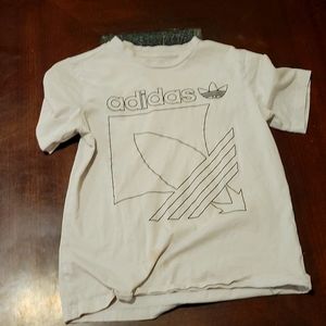 White boys M adidas T-shirt used